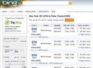 Microsoft Rolls Out Bing Travel .